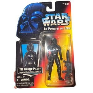 Star Wars Power of the Force TIE Fighter Pilot Action Figure 1995 Kenner